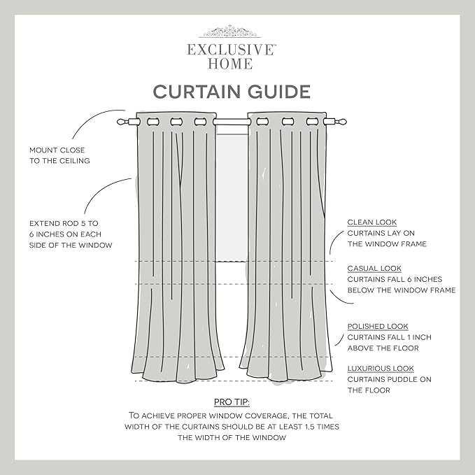 EXCLUSIVE HOME Cabana Solid Indoor/Outdoor Light Filtering Hook-and-Loop Tab Top Curtain Panel Pair, 54"x84", Teal