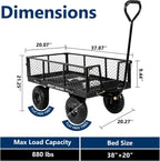 bilt hard 10" flat free tires heavy duty, package contents