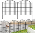 metal garden fence 28 in x 11.7 ft, main product view