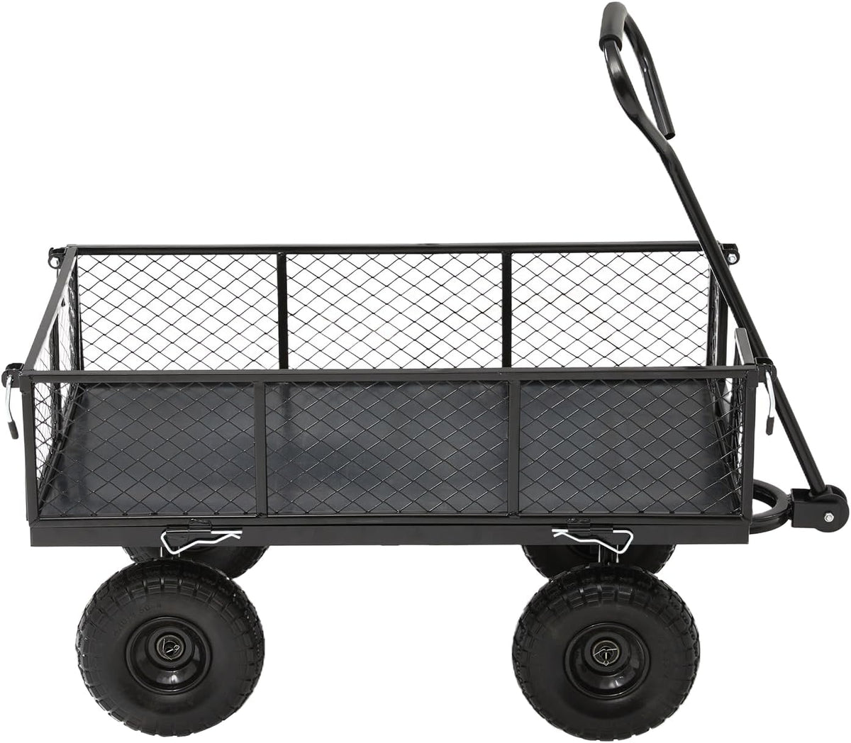 steel garden wagon cart 880 lbs 4 cu, view 9