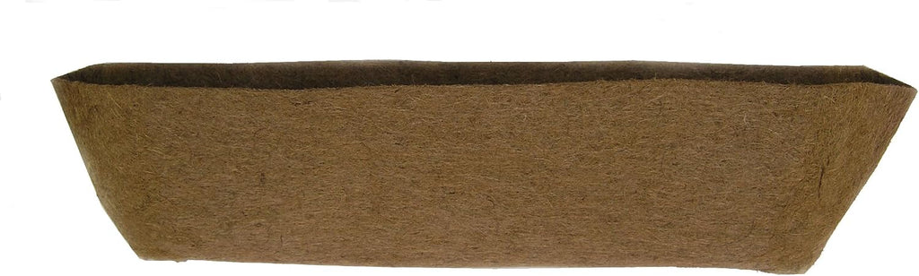 44 Inch Long Single Molded Coco Fiber Replacement Liner for Window Hayrack Planters - Single