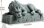 Blue Sandstone Pond Spitter Water Guarding Beast Fountain Statue Yard Decor | Blue sandstone water-guarding beast fountain with pump. A animal water feature and garden decor for yards and ponds