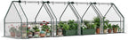 outsunny 12' x 3' x 3' mini greenhouse, main product view