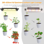 450w outdoor grow lights waterproof, grow light with shown in use