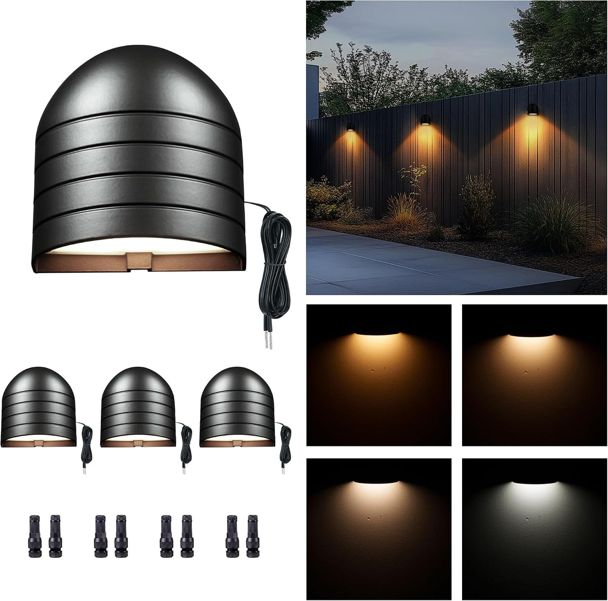 low voltage landscape deck lights - 12v step, main product view