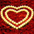 6000 PCS Artificial Rose Petals with 72 PCS Flameless LED Candles Set | Decoration for Special and Romantic Night, Wedding Anniversary, Event, Party Decoration