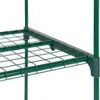 gen-3pe grow house, green, close-up detail