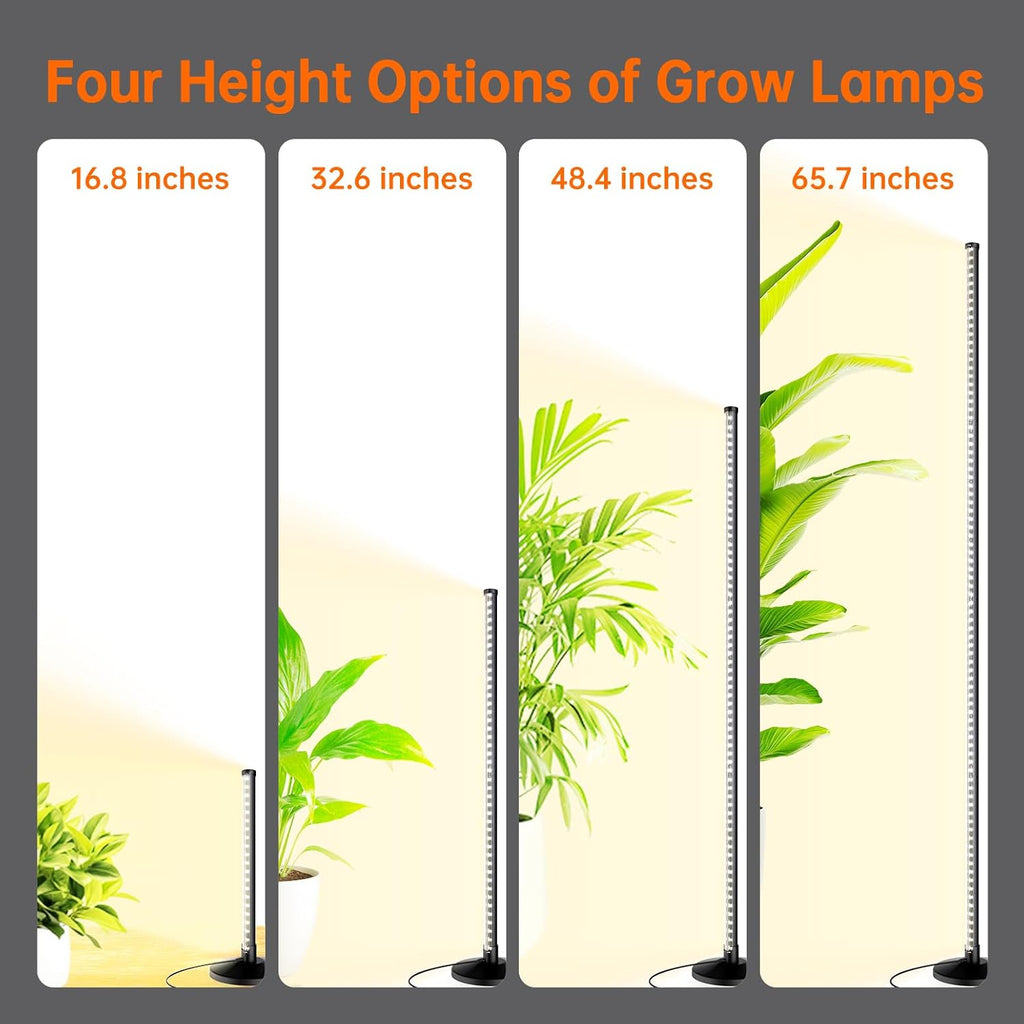 bstrip t10 vertical grow light, full spectrum plant, package contents