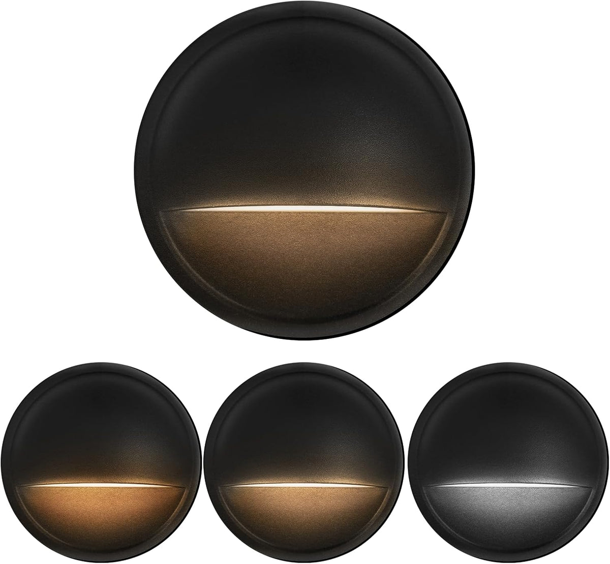 led low voltage deck lights outdoor waterproof,6-pack 3cct, main product view