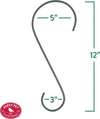 Perky-Pet 67AK Metal Hook for Bird Feeders, 12-Inch 3-Pack