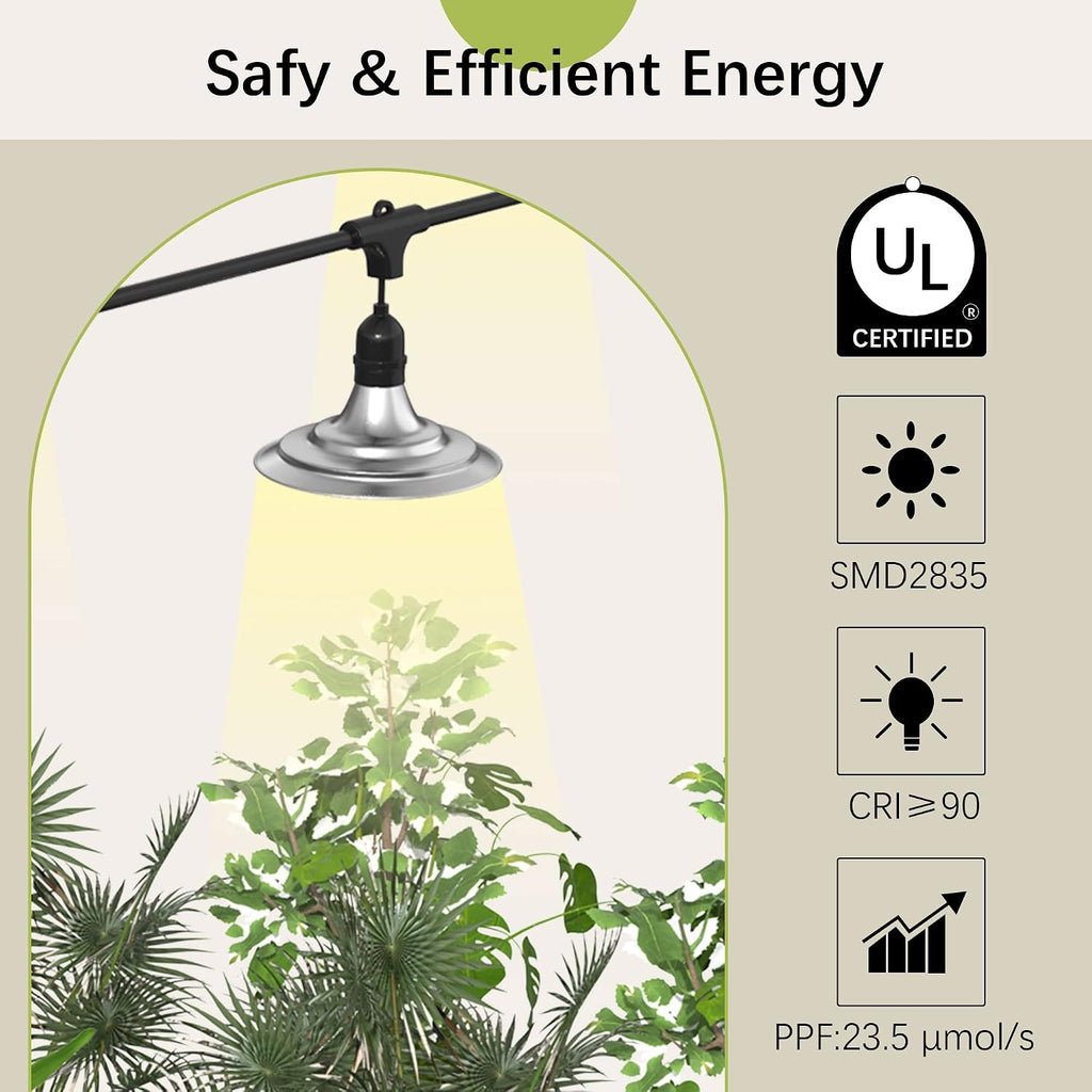 outdoor led grow light, waterproof string plant growing, view 9