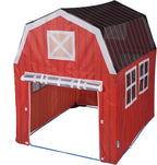 pacific play tents 60810 barnyard playhouse tent, 48" shown in use