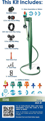 Micro Sprinkler Landscape & Shrub Kit