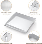 Stanbroil Replacement Griddle Top for Royal Gourmet GD401 GD402 GD403 | Stainless Steel Replacement Griddle Top, Fits Royal Gourmet GD401/GD402/GD403 Grill & Griddle Combo
