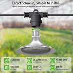 outdoor led grow light, waterproof string plant growing showing dimensions