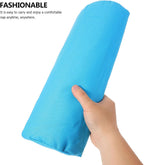 SEWACC Lounge Chair Pillow Blue Polyester Headrest for Home Use | Compact Lightweight Washable Design, Head and Neck Support, Sofa and Home Decor Use