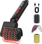 Electric Grill Brush, Rechargeable USB BBQ Grill Cleaner with 3-Speed & 3 Heads, 150+ Min Runtime, Waterproof & Heat Resistant, Cordless Rotary Grill Brush for Outdoor Barbecue Grates