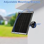 Zivif Solar Panel Charger for Arlo Essential 2K (2nd Gen), Essential XL & Spotlight Cameras – USB-C & Micro USB, IP66 Waterproof, 360° Adjustable Mount, 7.2ft Cable,2 Pack