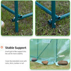 greenhouse walk-in green house greenhouse kit with observation, side view