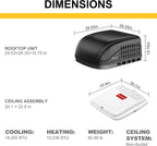 rv air conditioner 18000 btu with heat pump, view 9