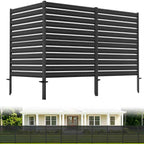 3 panel no dig privacy fence screen, 42", main product view