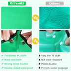 Repotting Mat for Indoor Plant Transplanting Control Mess, 26.8"X26.8" Waterproof Succulent Potting Mat Square Planting Tray Soil Change Mat Gardening Gifts for Plant Lovers