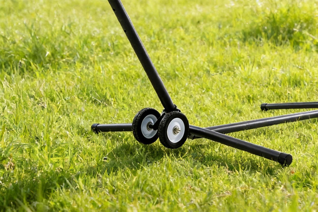 Lazy Daze Hammocks Wheel Kit for Hammock Stands, Black Weather Resistant | Universal Hammock Stand Wheel for Easy Outdoor Mobility