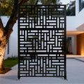 garvee metal privacy screen outdoor, 72"h×47"w balcony patio, main product view