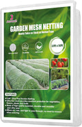 jevrench 10 x 50 ft garden netting row, main product view