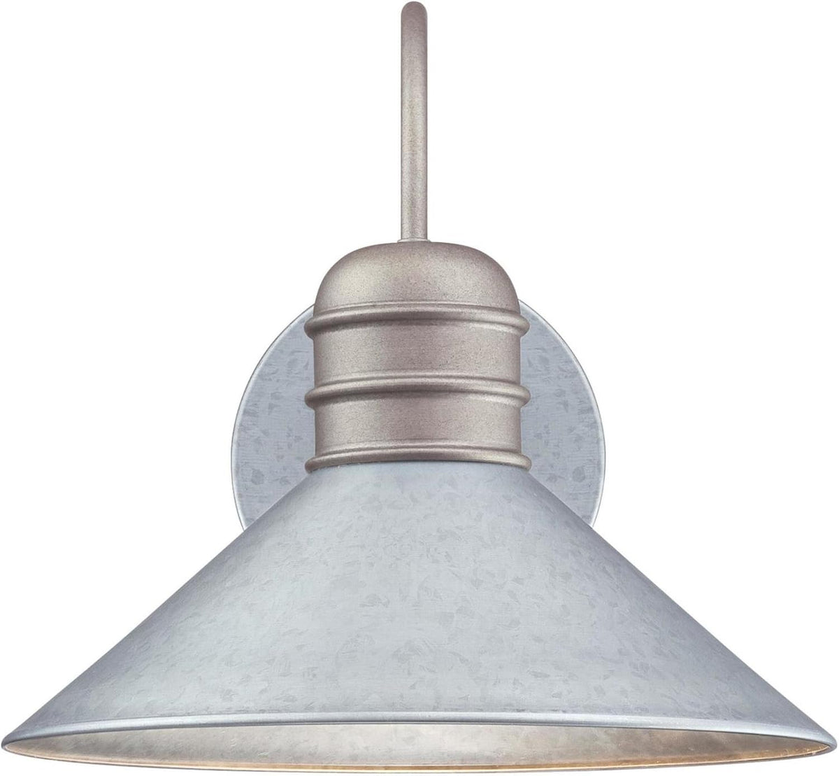 westinghouse 6360900 watts creek one-light, galvanized steel finish shown in use