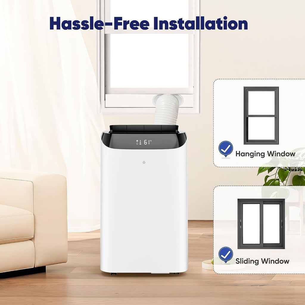 14000 btu portable air conditioners, cools up to, view 9
