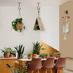 6inch Plant Hooks 50Pack Hanging Plant Bracket Metal Plant Hanger Black