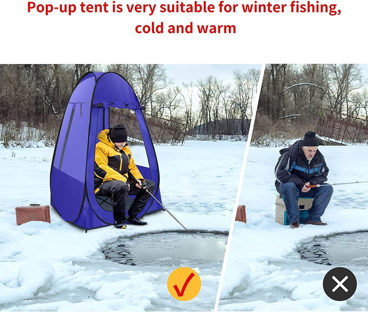 pop up tent, clear outdoor tents sports fishing, view 9