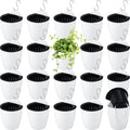 yungyan 20 sets 5" self watering hanging planter, main product view
