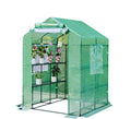56x55x74 inch greenhouse for outdoors,3 tier 8 shelves, main product view