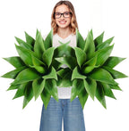 velener 28 inch artificial agave plants outdoor set, main product view