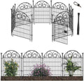 getlay tall garden animal barrier fence with gate, main product view