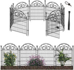 getlay tall garden animal barrier fence with gate, main product view