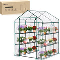 yesker greenhouse 57.5"x57"x77" walk in green house, main product view