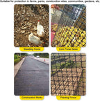 plastic garden fence animal barrier,3.28 x 66 ft on a desk or shelf