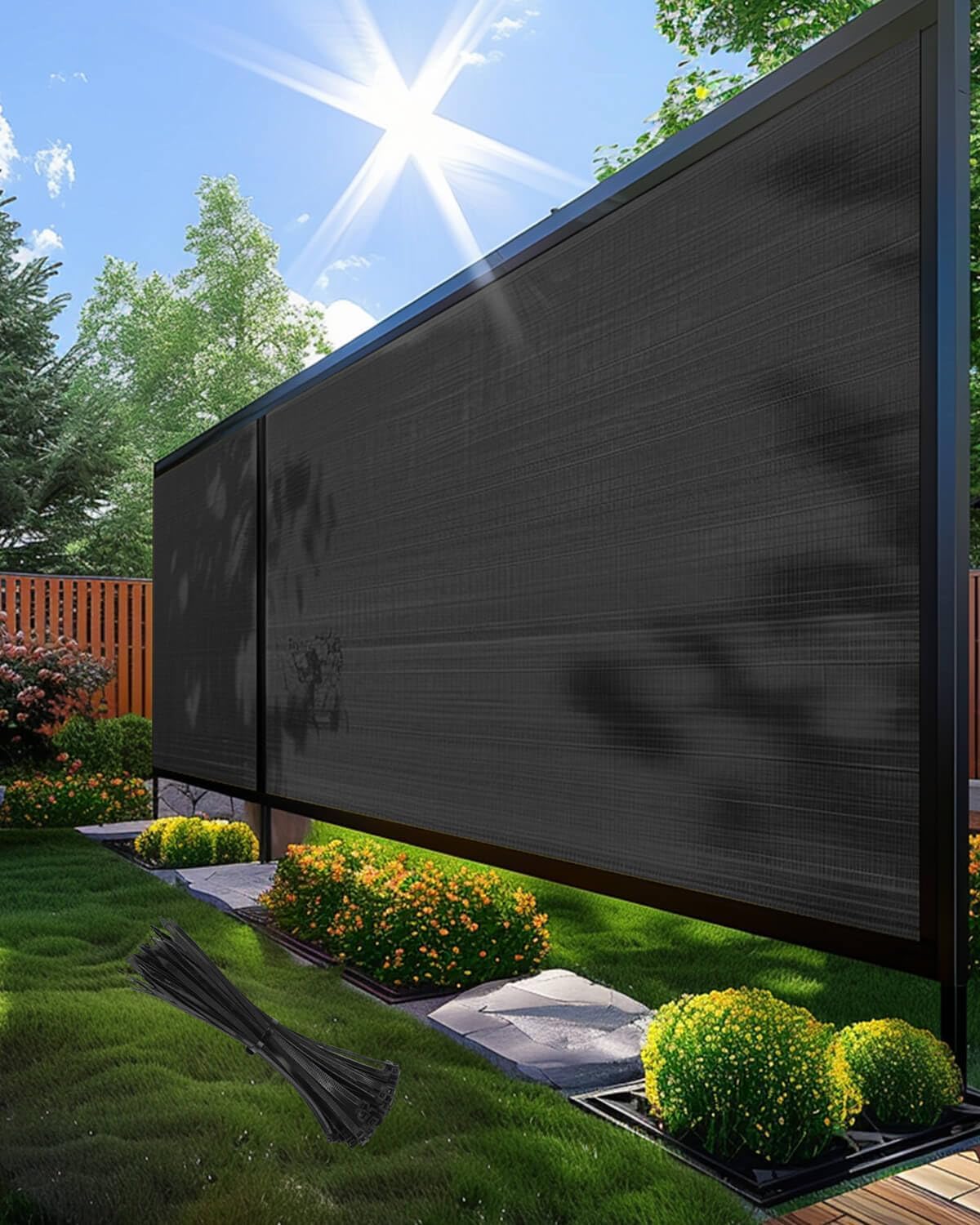 vensovo 3ft x 50ft privacy fence screen, main product view