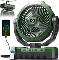 frizcol 3-in-1 camping fan - portable fans rechargeable, main product view