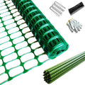 potatolife 40'' x 100', green, plastic garden fence, main product view
