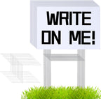 18 x 12 inches blank yard signs, main product view