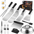 Blackstone Griddle Accessories Kit, 23Pcs Grilling Accessories Set for Camp Chef, Flat Top Griddle Accessories with Scraper, Spatula, Basting Cover, Outdoor Grill Tools