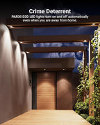 Sunco 2 Pack PAR30 LED Dusk to Dawn Light Bulbs, 850 Lumens, 11W, 2700K Soft White, Non-Dimmable, E26, Wet Rated Outdoor Flood Light Bulb with Photocell Sensor, for Porch, Patio, Backyard, UL