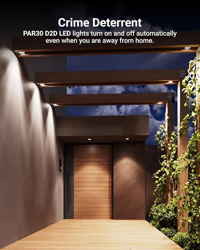 Sunco 16 Pack LED PAR30 Dusk to Dawn Light Bulb for Outside Porch, Patio, Backyard, 11W=75W, 850 LM, 5000K Daylight , Non-Dimmable, Photocell Sensor, UL