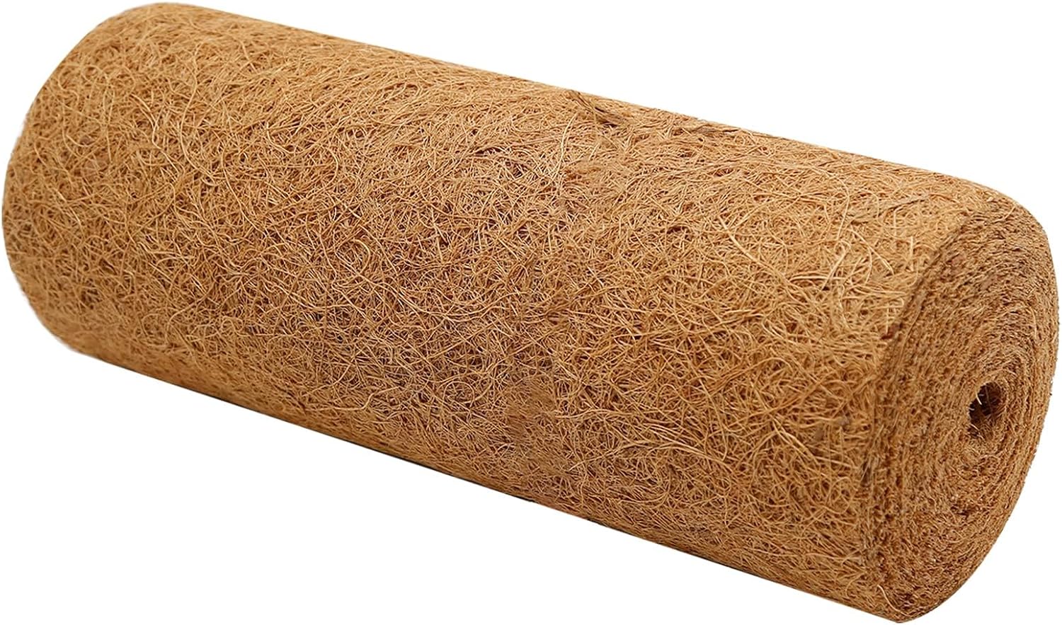 EATAKWARD 120'' x 12'' Coconut Mat, Coco Fiber Roll, Natural Coconut Coco Liner Roll, Thick Coco Liners for Planters, Flowers, Pet, Tortoise, Lizard, Snake, Rabbit, Brown (120 * 12 inch)
