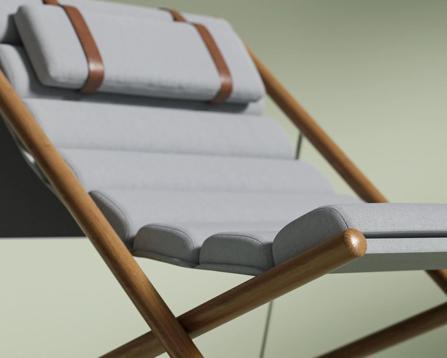 Solaris Outdoor Sling Chair, Comet Mist | Lightweight outdoor sling chair with aluminum frame, UV-resistant fabric, quick-dry cushions, and tool-free assembly.