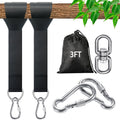 Tree Swing Straps Hanging Kit - 3FT/8FT/15FT/20FT/30FT, Strong & Durable - Holds Up to 5000lbs - Adjustable Tree Swing Straps Fit for All Swings, Hammocks, Safer & Easy Installation(3 FT)